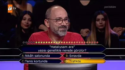 Kim Milyoner Olmak İster 808. bölüm soru ve cevapları! Herkes donup kaldı