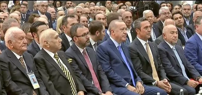 Başkan Erdoğan’dan Fenerbahçe Yüksek Divan Kurulu Toplantısı’nda önemli açıklamalar