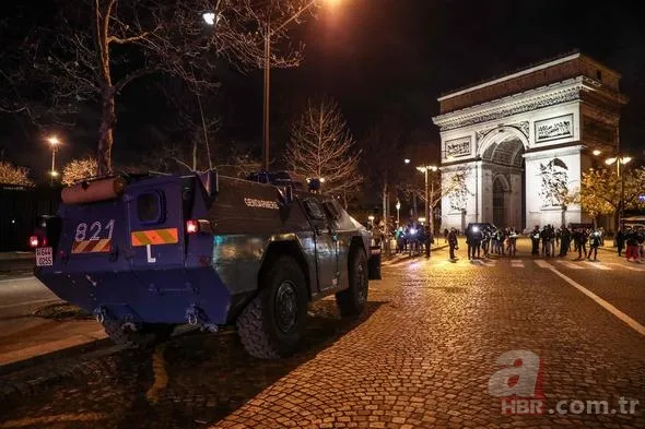 Fransa'da son dakika gelişmesi! Paris'te hayat durdu, gösteriler sürüyor 14