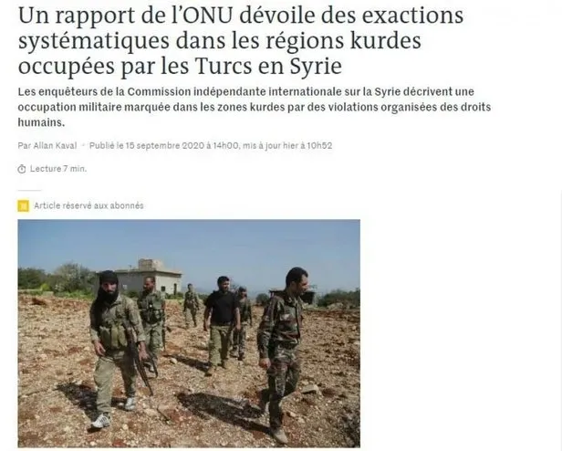 Fransız medyası haddini aştı! Şimdi de PKK ve Esad'ın yalanına çanak tuttular - 2