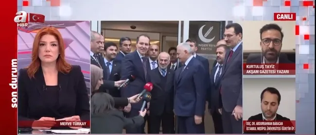 HÜDA-PAR Sözcüsü Serkan Ramanlı A Haber’e konuştu! Cumhur İttifakı genişliyor mu? Fatih Erbakan ne karar verecek?