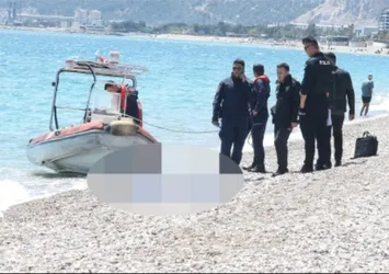 Antalya'da denize giren bir kişi boğuldu