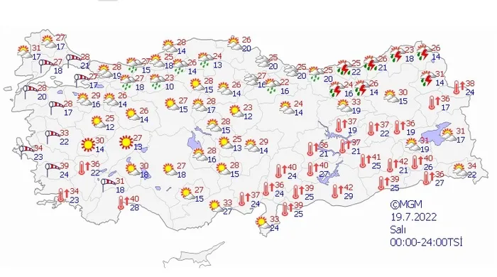 Meteorolojiden SON DAKİKA kuvvetli yağış uyarısı | İstanbul, Ankara, İzmir... - 3