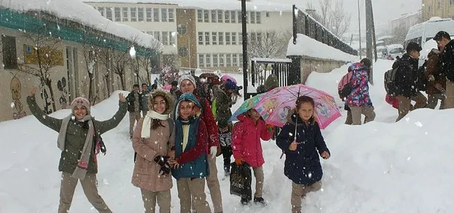 Kar yağışı Türkiye’yi etkisi altına aldı! Peki hangi illerde okullar tatil edildi?