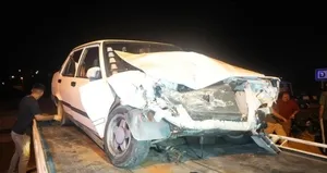 Kırıkkale’de gece yarısı feci kaza! 6 yaralı