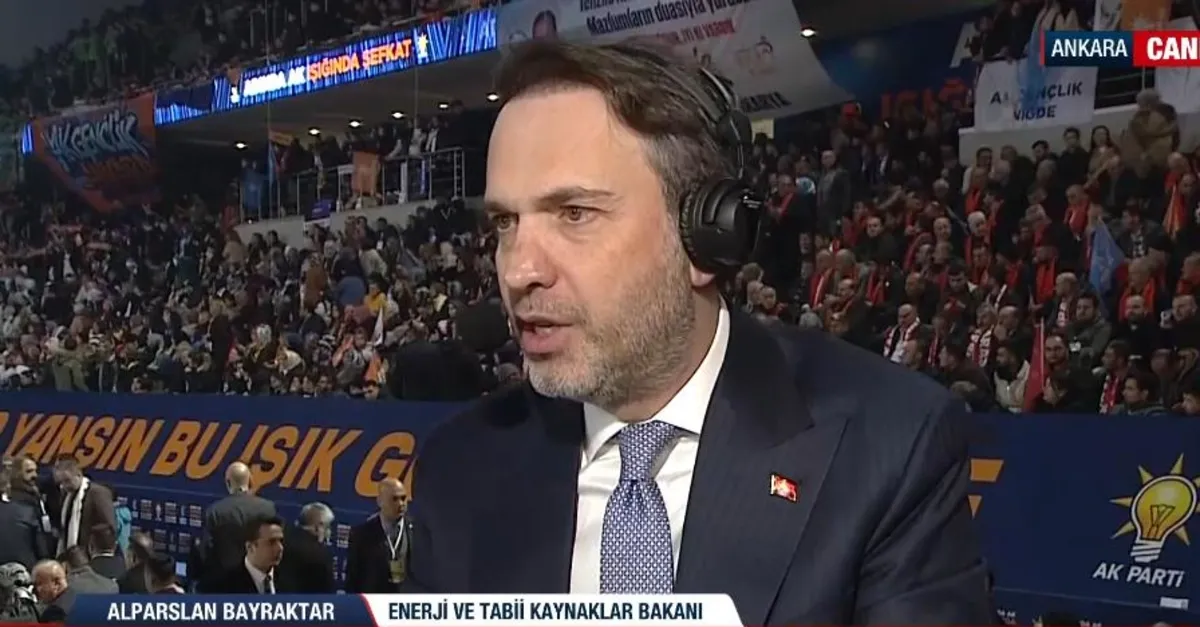 Enerji ve Tabii Kaynaklar Bakanı Alparslan Bayraktar'dan A Haber'e özel açıklamalar