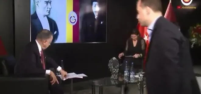 GS TV yayınında akılalmaz hata! Galatasaray Başkanı Mustafa Cengiz’e komplo mu kuruldu?