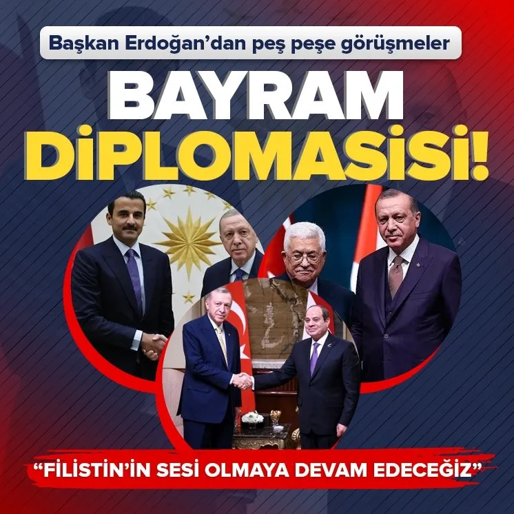 Başkan Erdoğan Katar Emiri ile görüştü