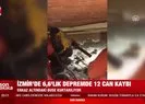 Son dakika: İzmirdeki depremde enkaz altında kalan Busenin kurtarılma çalışmaları
