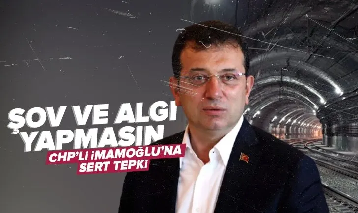 Bakan Adil Karaismailoğlu’ndan CHP’li Ekrem İmamoğlu’na tepki! Algı operasyonu yapıyor