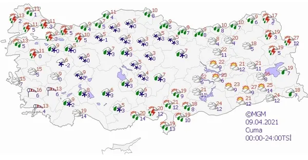 Meteoroloji'den İstanbul ve Ankara için flaş uyarı! İstanbul'a kar yağacak mı? İstanbul'a yağmur yağacak mı? Ankara'ya kar yağacak mı? - 5