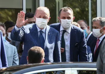 Son dakika: Başkan Erdoğan Çatladıkapı Sosyal Tesisleri'ne uğradı