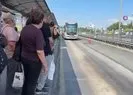 İstanbul’da metrobüs arızası
