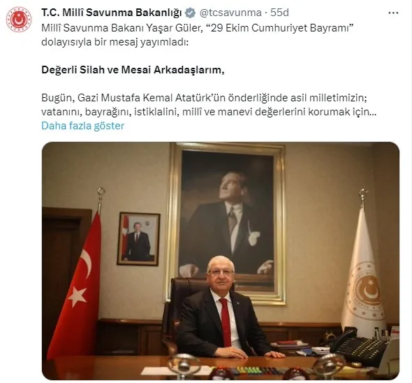 Başkan Erdoğan’dan Cumhuriyetin 100’üncü yıl dönümü mesajı: Canıgönülden tebrik ediyorum