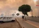 Manavgat’taki orman yangını böyle görüntülendi