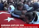 Türkiye şehitlerini uğurluyor!