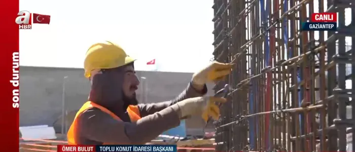 TOKİ binaları nasıl inşa ediliyor? TOKİ Başkanı Ömer Bulut A Haber'de anlattı - 6