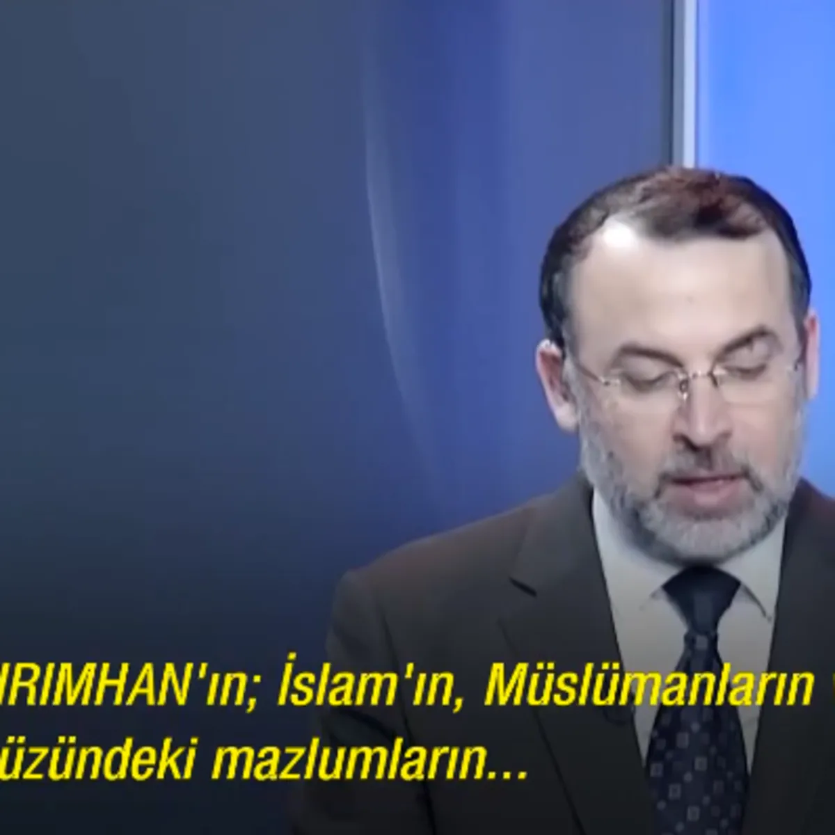 Mısırlı sunucudan Yıldırımhan’a övgü