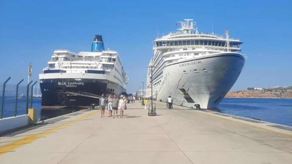 Odyssey Of The Seas 4 bine yakın yolcuyla Bodrum'da
