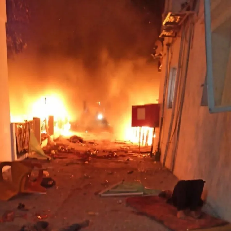 İsrail hastaneyi vurdu! 500 ölü