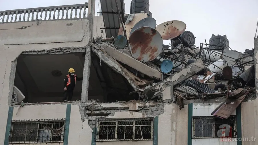 İsrail terörünün yıkımı gün ağarınca ortaya çıktı 15