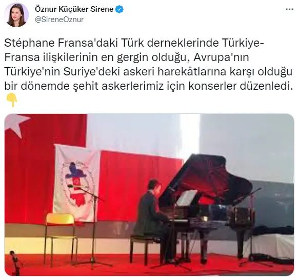Hayatını kaybeden Fransız piyanist Blet neden Türk ve Erdoğan sevdalısıydı? İşte PKK siyonistlere ve masonlara boyun eğmeyen piyanist - 5
