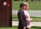 Angela Merkel korkuttu | Ayakta durmakta zorlandı | Video