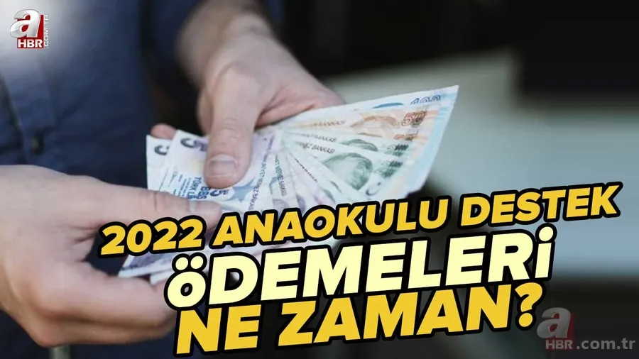 Bakan Yanık duyurdu! Aylık 850 ila 1.250 TL destek parası! 2022 Anaokulu destek ödemeleri ne zaman? Aile Destek Paketi 3. faz ödemeleri ne zaman? 1
