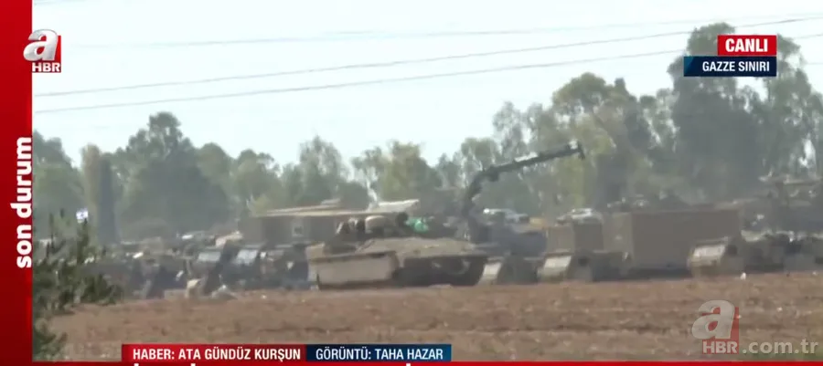 İsrail askerlerinden A Haber'e müdahale! Gazze'ye ölüm yağdırmaya gidiyorlar 13