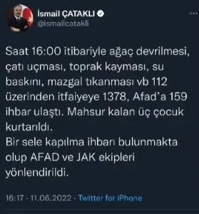 Ankara sağanak ve doluya teslim oldu! Mazgallar tıkandı yollar göle döndü 10