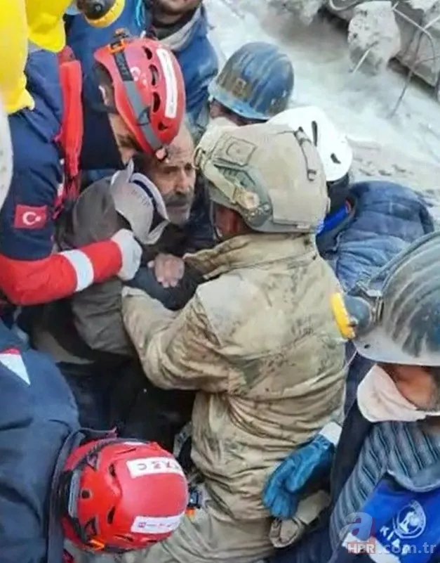 6. günde mucize kurtuluşlar! Arama kurtarma çalışmaları sürüyor 8