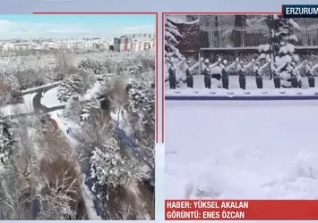 Doğuda kar batıda sağanak etkili