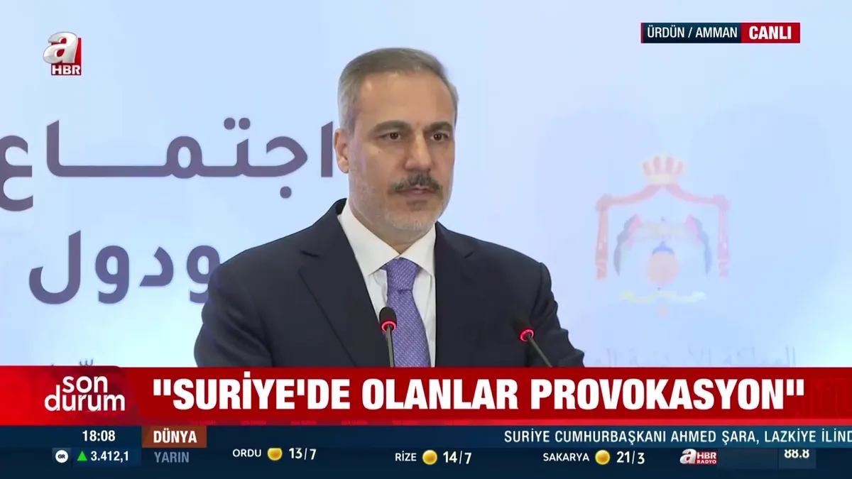 Ürdün'de teröre karşı 5'li toplantı!