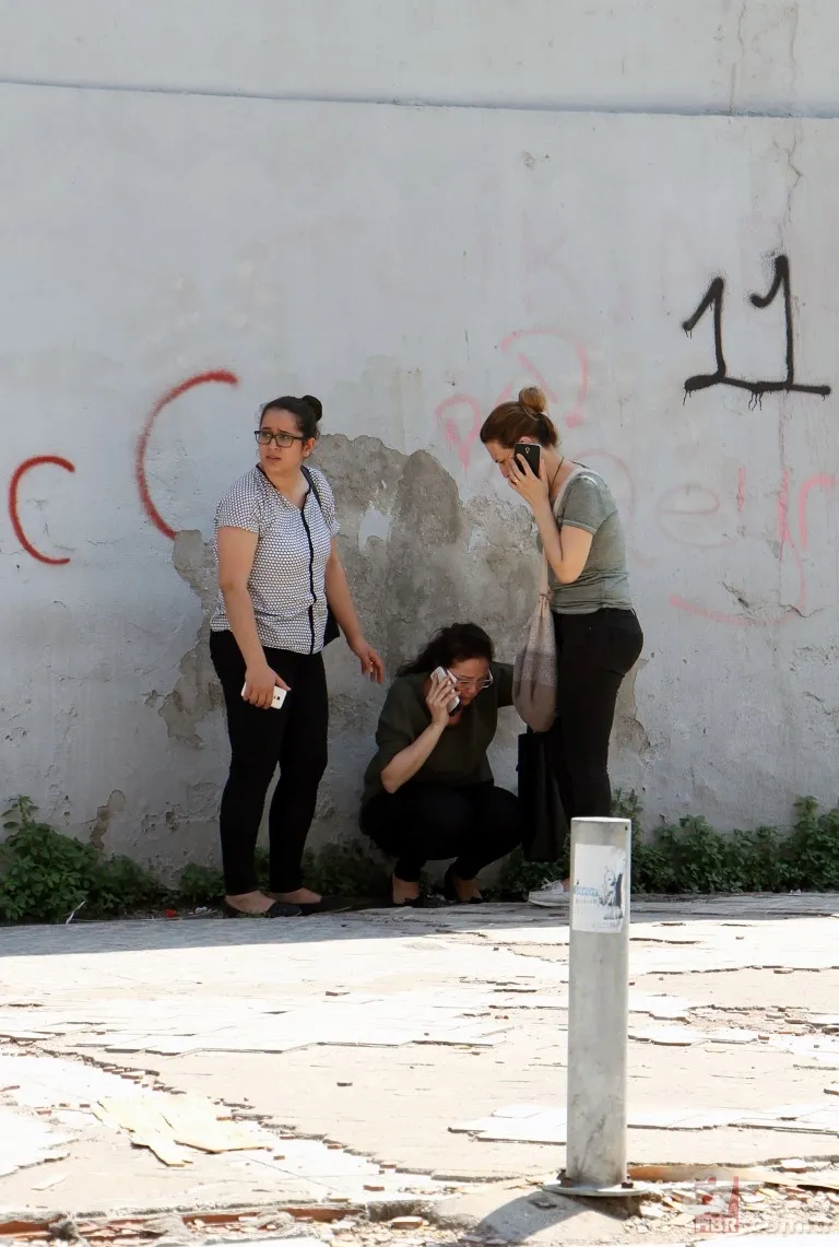 Ege'de meydana gelen deprem sonrası ilk fotoğraflar 18