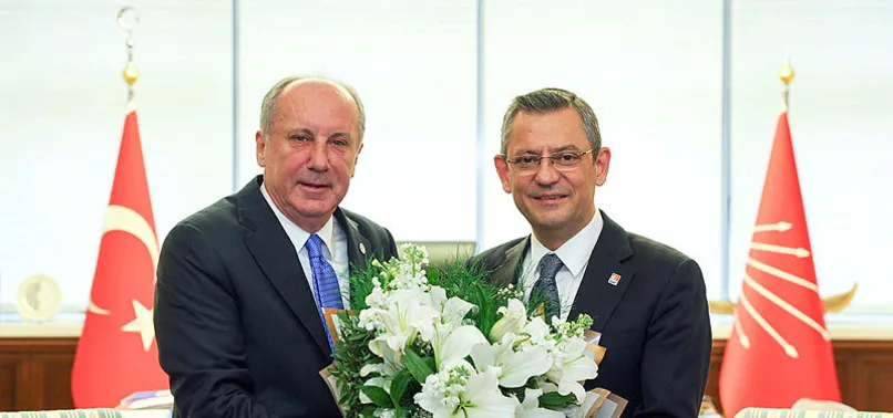 Muharrem İnce hafıza kaybı yaşamış gibi! Özgür Özel'i ziyaret etti methiyelerle yanladı! Kaset kumpasını aylar içinde unuttu...