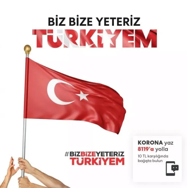 'Biz bize yeteriz Türkiyem' Milli Dayanışma Kampanyası'na bağış yapan firma ve isimler