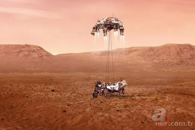 Perseverance Mars’a iniş yaptı! NASA ilk fotoğrafı paylaştı