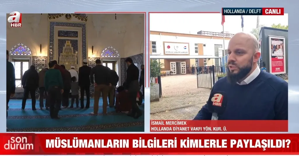 Hollanda'da skandal uygulama! Camiler ve müslümanlar gizlice incelendi | Fotoğraf: A Haber