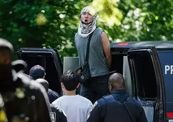 ABD'de öğrenciler Gazze için ayaklandı! 400'den fazla gözaltı...