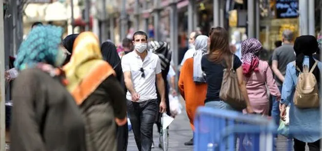 Bursa’da sokağa çıkma yasağı öncesi çarşı ve pazarda tehlikeli kalabalık