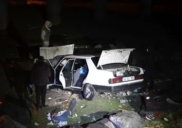 Dur ikazına uymadı köprüden aşağı uçtu