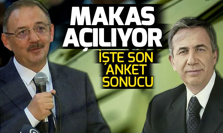 31 Mart seçimleri öncesi son seçim anketi sonucu! İşte Ankarada son anket sonucuna göre Özhaseki ve Yavaşın oy oranı...