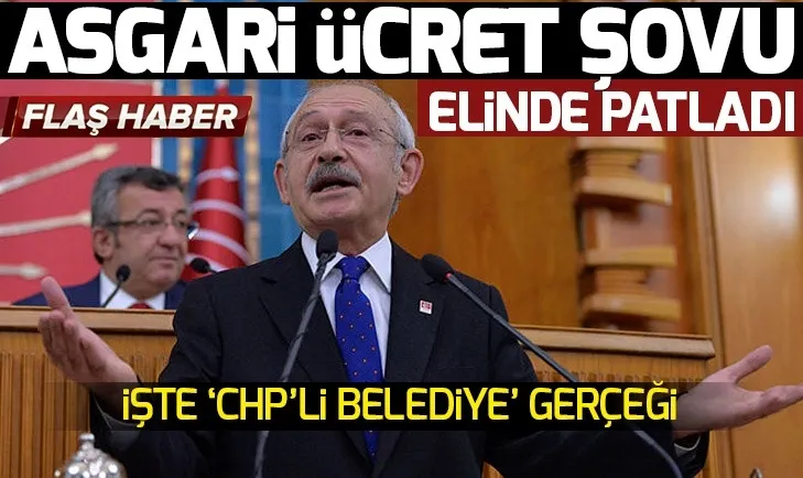 Kılıçdaroğlunun asgari ücret şovu elinde patladı!