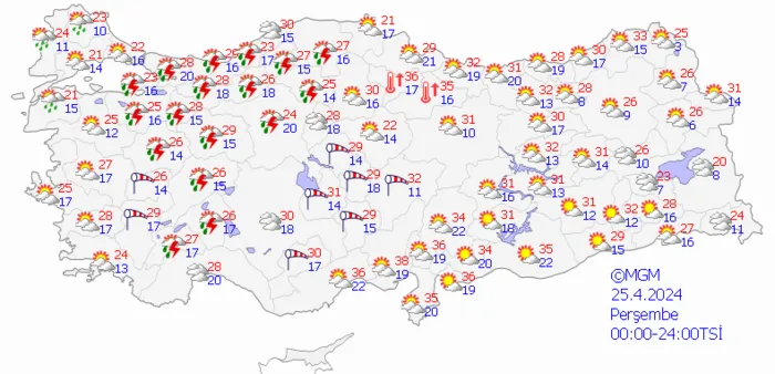 1713943313082.png Toz taşınımına aman dikkat! Meteoroloji gün vererek o illeri uyardı! Sıcaklıklar da artıyor... - 8