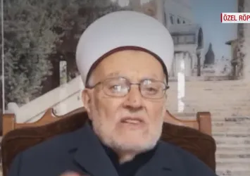 Mescid-i Aksa İmamı İkrime Sabri A Haber'de: Özellikle gençlerimiz hedef alınıyor