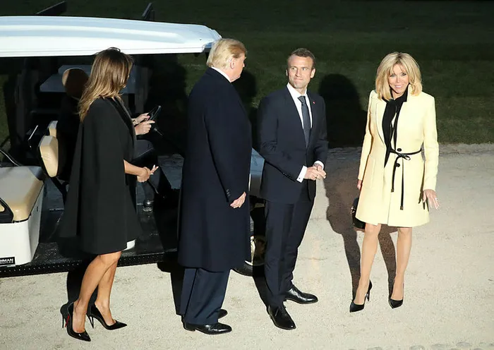 Donald Trump, Emmanuel Macron'u üst düzeyde ağırlıyor - 1
