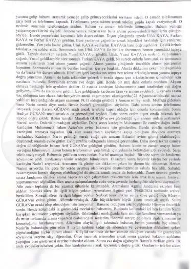 Tutuklama istenen ağabey Enes Güran’ın ifadesi A Haber’de: Babam ve amcamın arasında para kavgası oldu...
