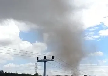 Tekirdağ’da korkutan hortum! O anlar kamerada