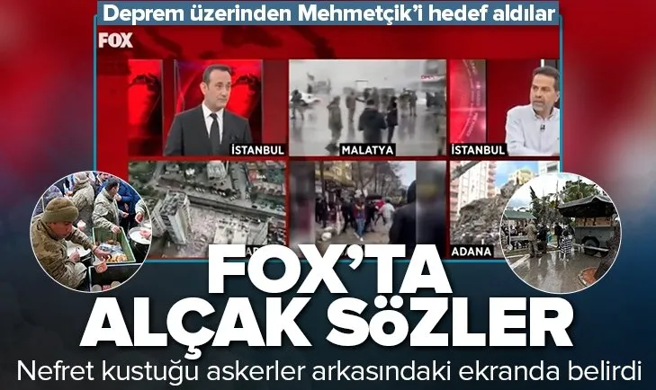FOX TV yayınında Mehmetçik’e alçak sözler