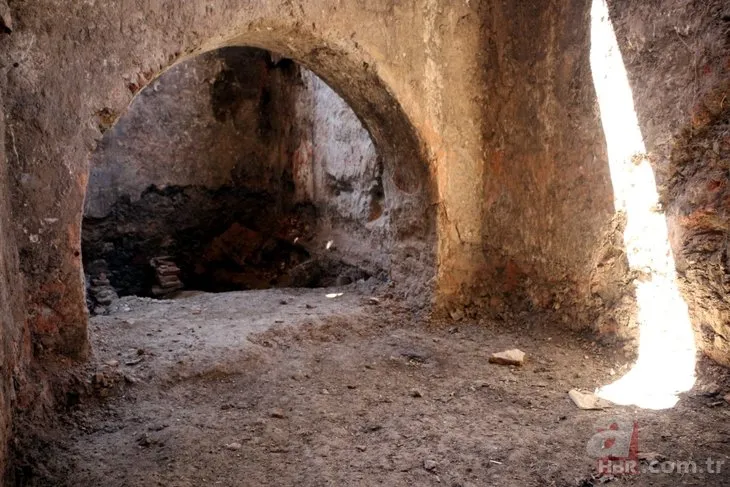Tokat’ta tarihi hamamın altından başka bir hamam çıktı